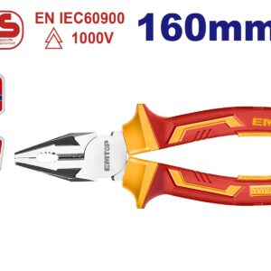 Pinza Universal 160Mm Industrial 1000V. Cr-V Emtop Eplrc0631