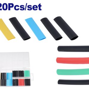 Set Surtido 120 Segmentos Termocontraibles Top Value Emtop Emur1B01