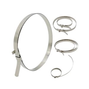 Precintos Zunchos Metalicos Para Fuelles Homocinetica (Bolsa X10)