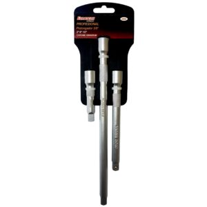 Juego De Prolongadores De Tubo Encastre 3/8 - 3 Medidas