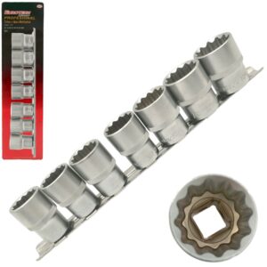 Juego De Tubos Estriados 8 Piezas De 1/2 - 18-24Mm Eurotech