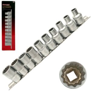 Juego De Tubos Estriados 11 Piezas De 1/2 - 8 A 17Mm Eurotech