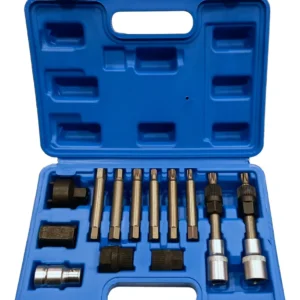 Kit Extractor Poleas Alternador 13 Pzs Tubo Puntas eurotech