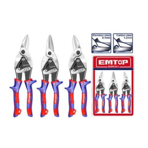 Juego De 3 Tijeras Aviacion 10 Emtop Easpk1011