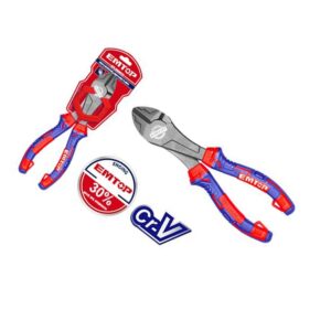 Alicate Tipo Sueco 180Mm Industrial Cr-V Emtop Eplrhd0721