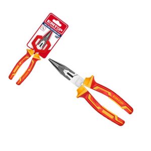 Pinza De Punta 1/2 Caña 160Mm Industrial 1000V. Cr-V Emtop Eplrl0631