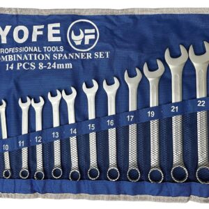 COMBINADA 14PCS D31T14B CHROME VANADIUM