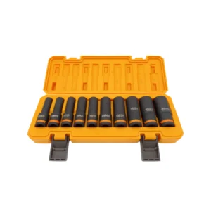 Juego De Tubos De Impacto 10 pcz Largos 1/2 Ingco